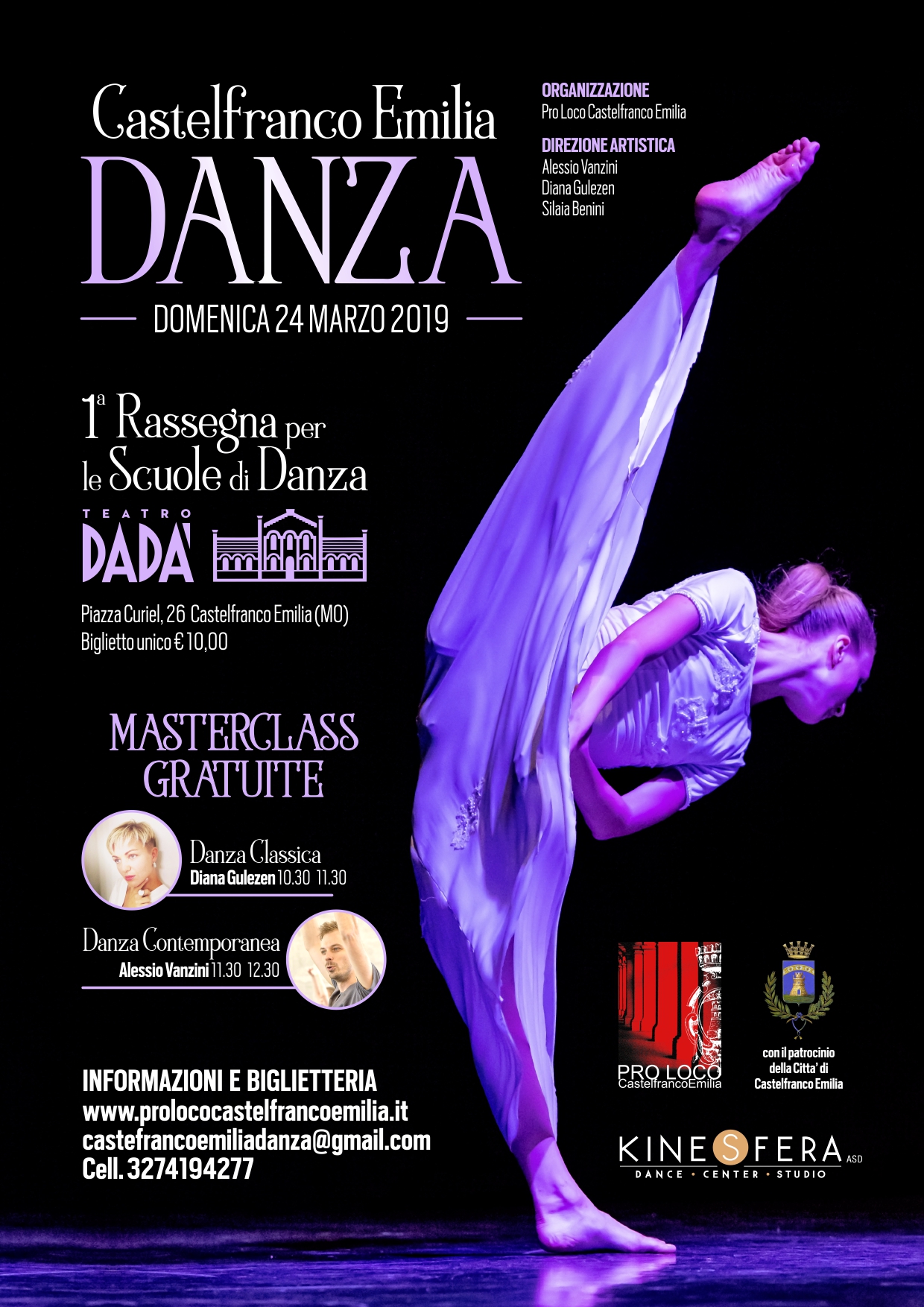 Rassegna Castelfranco Emilia Danza | Domenica 24 Marzo, Teatro Dadà ore 18.00