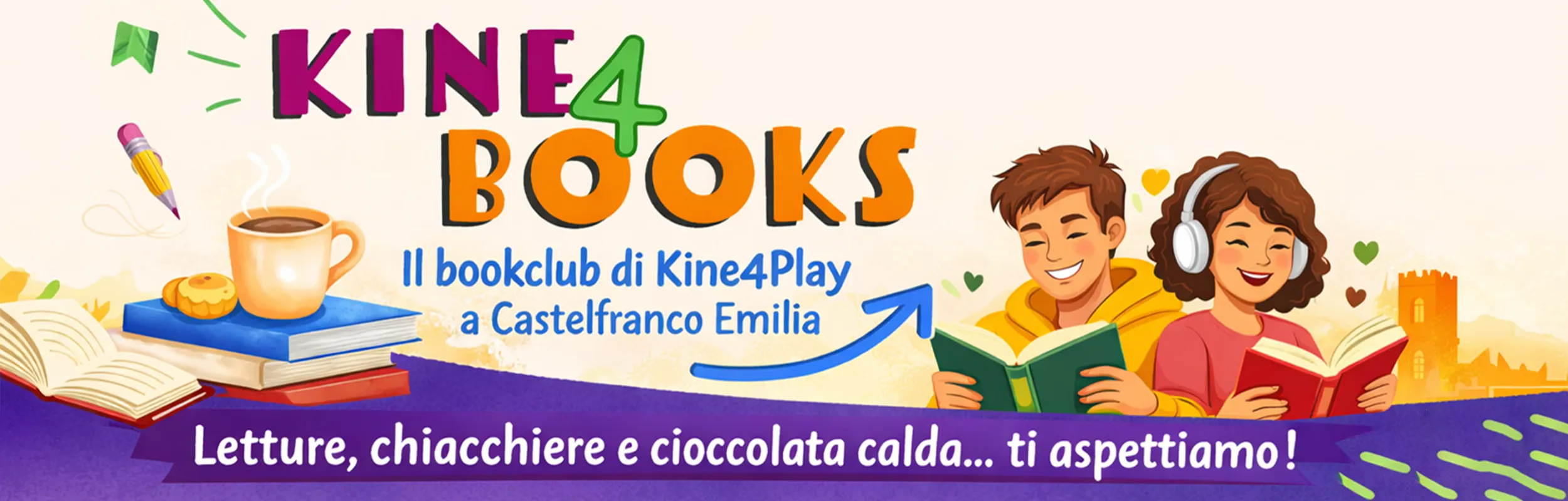 Kine4Books: il bookclub di Kine4Play